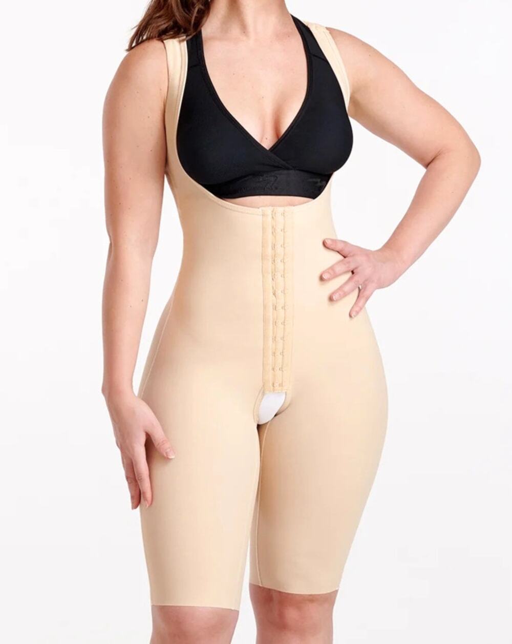 Marena Compression Sz XL Female Curves Bodysuit Style FCBHRS Body Sculpt Lipo